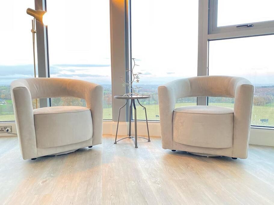 Luxury Converted Water Tower In Flockton Villa Emley Dış mekan fotoğraf